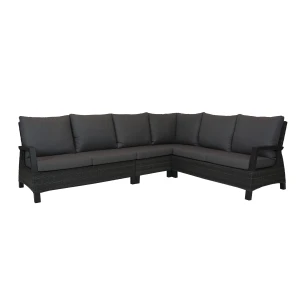 Qopps Darwin hoek loungeset antraciet