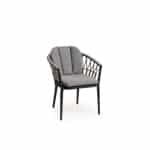 Santa Fe dining stoel charcoal Tierra Outdoor - Tierra outdoor