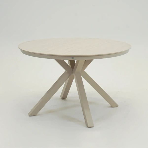 Tafel davos crema 118cm