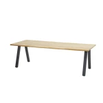 Taste Ambassador diningtafel Teak Antracite 240 x 100 cm 4SO - 4so
