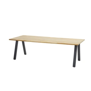 Taste Ambassador diningtafel Teak Antracite 240 x 100 cm 4SO - 4so