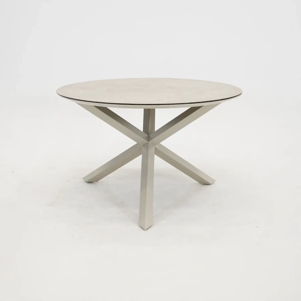 Tuintafel Rotonda 120 cm crème