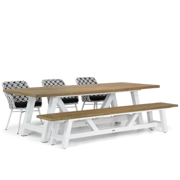 Lifestyle Crossway/Florence 260 cm dining tuinset 5-delig