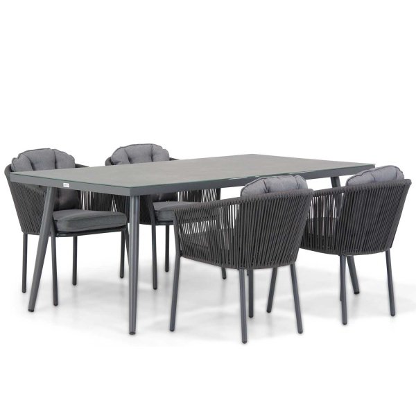 Santika Novita/Sophia 180 cm dining tuinset 5-delig