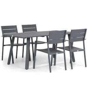 Lifestyle Stella/Villagio 170 cm dining tuinset 5-delig