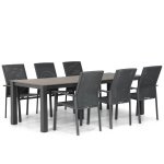 Presto Ricadi/Valley 240 cm dining tuinset 7-delig