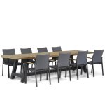 Lifestyle Brandon/Trente 330 cm dining tuinset 9-delig