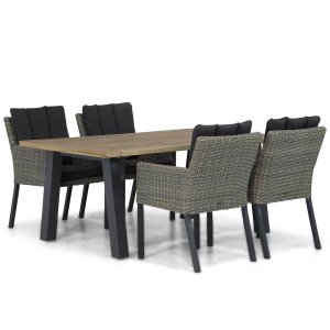 Garden Collections Oxbow/Glasgow 180 cm dining tuinset 5-delig