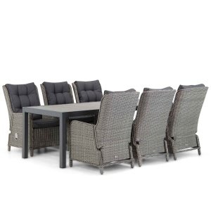 Garden Collections Kingston/Residence 220 cm dining tuinset 7-delig