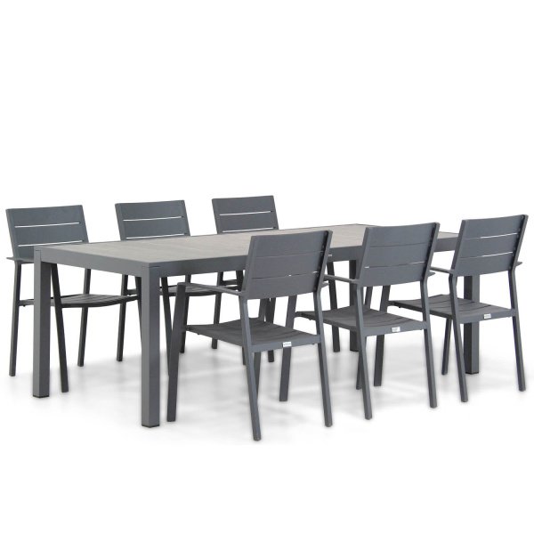 Lifestyle Stella/Residence 220 cm dining tuinset 7-delig