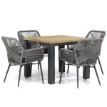 Lifestyle Advance/Veneto 90 cm dining tuinset 5-delig