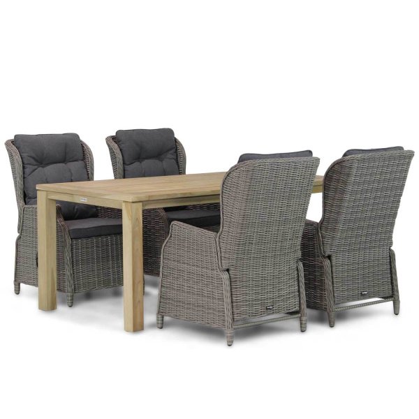 Garden Collections Edingburgh/Bristol 180 cm dining tuinset 5-delig