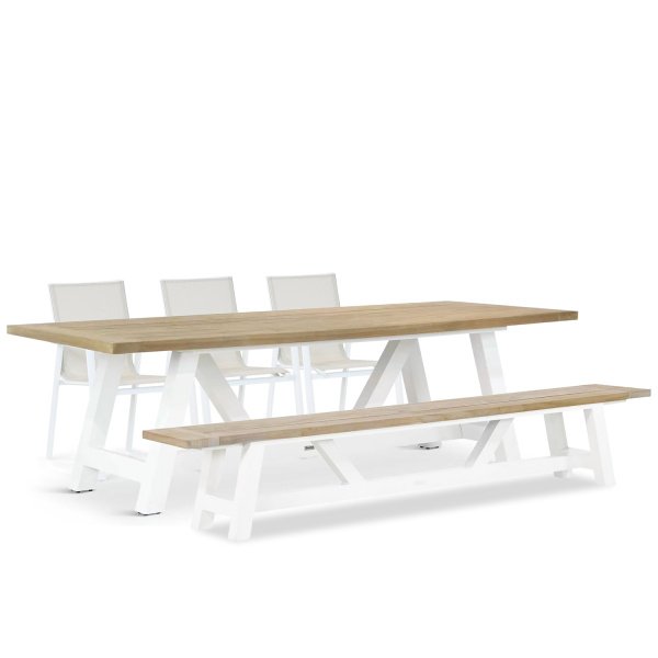 Lifestyle Fiora/Florence 260 cm dining tuinset 5-delig