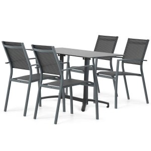 Lifestyle Sella/Marano 140 cm dining tuinset 5-delig