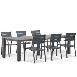 Lifestyle Sella/Valley 240 cm dining tuinset 7-delig