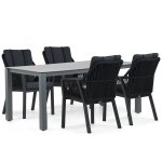 Lifestyle Verona/Yoko 180 cm dining tuinset 5-delig