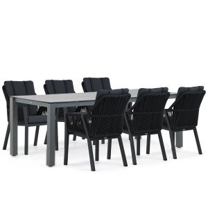 Lifestyle Verona/Yoko 220 cm dining tuinset 7-delig