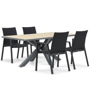 Osmen Joliet/Palermo 181 cm dining tuinset 5-delig