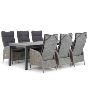 Garden Collections Lincoln/Residence 220 cm dining tuinset 7-delig