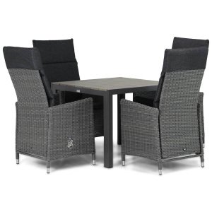 Garden Collections Madera/Young 92 cm dining tuinset 5-delig