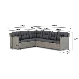 Garden Collections Seaton loungeset 5 delig part 1/3