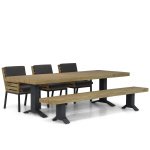 Lifestyle Dakota/Superior 260 cm dining tuinset 5-delig