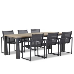 Lifestyle Delgada/Veneto 230 cm dining tuinset 7-delig