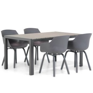 Lifestyle Salina/Young 155cm dining tuinset 5-delig