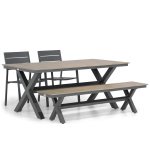 Lifestyle Stella/Forest 180 cm dining tuinset 4-delig