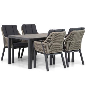 Lifestyle Verona/Young 155 cm dining tuinset 5-delig