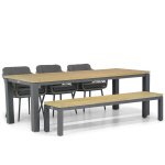 Lifestyle Western/Veneto 230 cm dining tuinset 5-delig