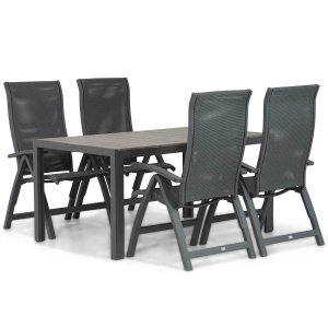 Presto Tarenta/Young 155 cm dining tuinset 5-delig