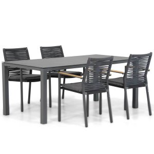 Santika Giovane/Pallazo 180 cm dining tuinset 5-delig