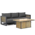 Santika Salviano/Seaside 120 cm lounge tuinbank 4-delig