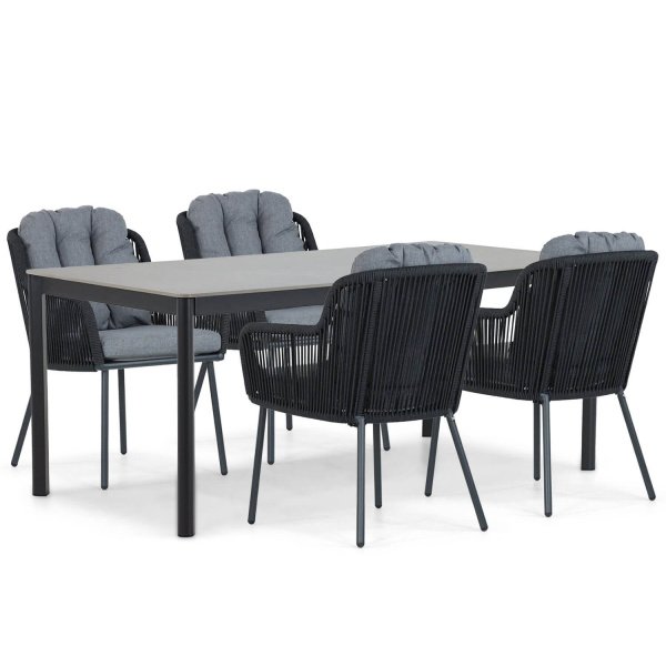 Santika Tendenza/Como 180 cm dining tuinset 5-delig