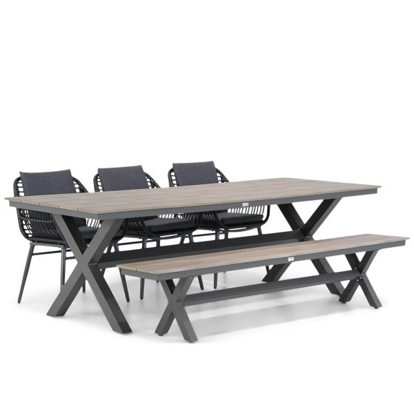 Coco Leonardo/Forest 240 cm dining tuinset 5-delig