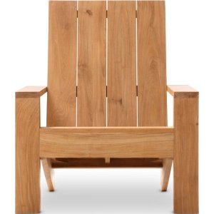 Adirondack bear chair Frame teak wood Knock-Down - Chill Dept