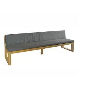 Alec bank zonder armleuning 270x66x81 cm teak - Max&Luuk