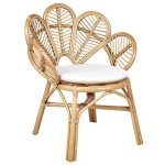 Beliani - FLORENTINE II - Fauteuil - Natuurlijk - Rotan