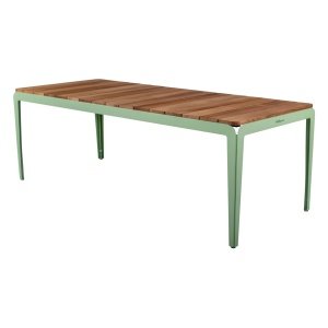 Bended table wood Weltevree- lichtgroen