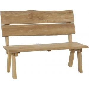 Boomstam 2-persoons tuinbank teak