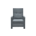 Captain relax fauteuil carbon black/ mystic grey - Garden Impressions