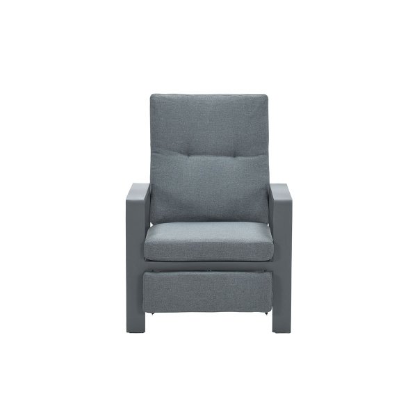 Captain relax fauteuil carbon black/ mystic grey - Garden Impressions