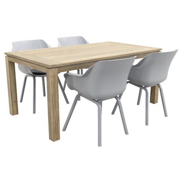 Hartman Sophie Element grey/Rome grey 170 cm. tuinset - 5-delig