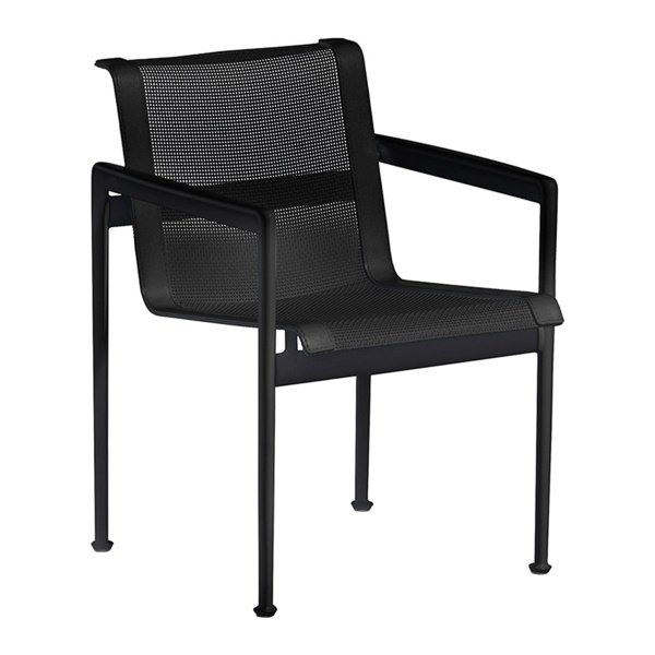 Knoll 1966 Armstoel - Onyx