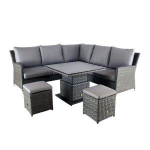 Loungeset Ridgecrest Midnight Grey - Oosterik Home