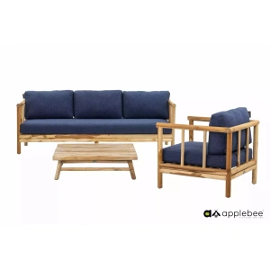 Loungeset San Miguel 2 loungestoelen/3-zitsbank met salontafel