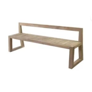 Mason bank zonder armleuning 214x58x48 cm teak - Max&Luuk