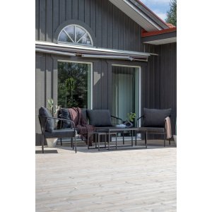 Nohr Loungeset 'Rebeccah' Met bank, 2 loungestoelen en 2 tafels