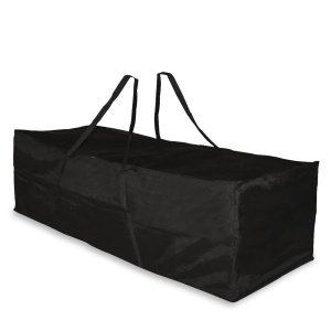 VONROC Premium opbergtas voor tuinstoel/tuinset kussens - 125x40x50cm - Voor 4 tot 6 kussens